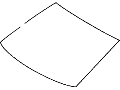 Toyota 56111-12700 Glass, Windshield