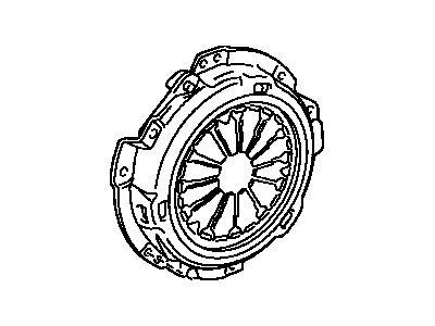 Toyota 31210-14130 Cover Assembly, Clutch