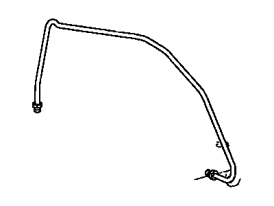 Toyota 31481-12231 Tube, Clutch Master Cylinder To Flexible Hose