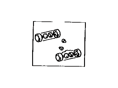 Toyota 04906-12030 Wheel Cylinder Overhaul Kit