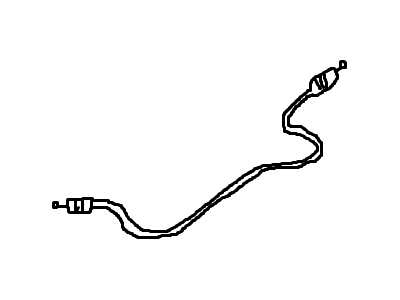 Toyota 53630-03010 Release Cable