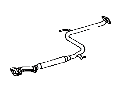 Toyota 17420-62031 Center Pipe