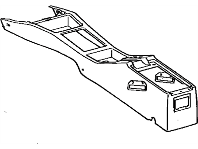 Toyota 58810-32010-03 Box Assembly, Console