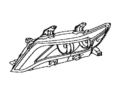 Toyota 81130-0T030 Lens & Housing