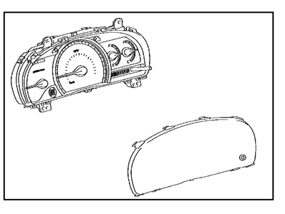 Toyota 83800-0T161 Meter Assembly, Combination