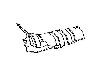 Toyota 58152-0T010 Heat Shield