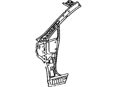 Toyota 61102-0T010 Inner Hinge Pillar