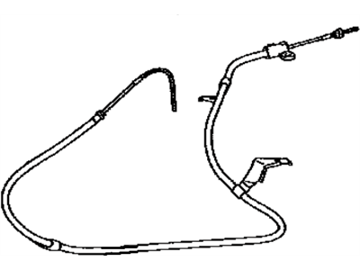 Toyota 46410-0T010 Front Cable