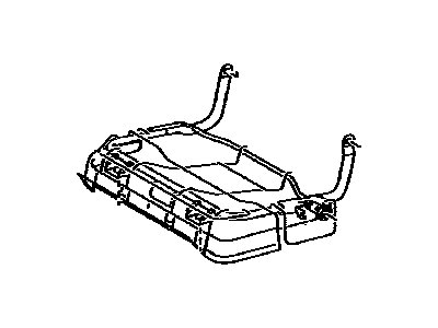 Toyota 71016-0T010 Seat Frame