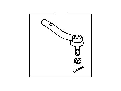 Toyota 45470-09020 Outer Tie Rod