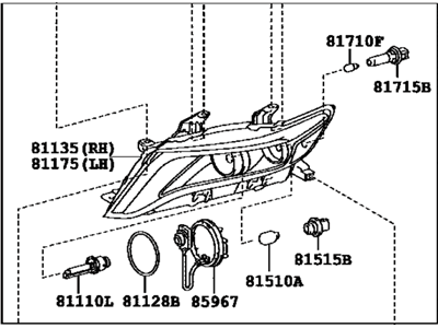 Toyota 81110-0T010 Composite Assembly
