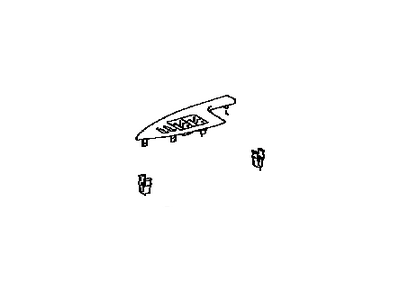 Toyota 74232-0T010-E0 Switch Bezel