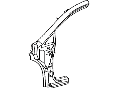 Toyota 61132-0T010 Hinge Pillar