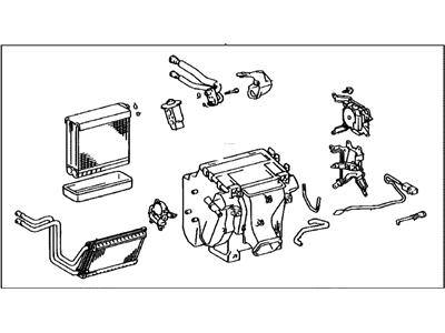 Toyota 87050-35011 Radiator Assy, Air Conditioner