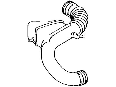 Toyota 17880-50061 Resonator Assembly