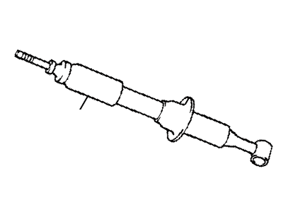 Toyota 48510-80269 Shock Absorber Assembly Front Left