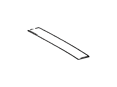 Toyota 63343-42010 Pad, Roof Silencer
