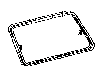 Lexus 62705-60010 Frame Sub-Assy, Quarter Window, RH