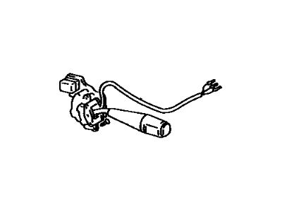 Toyota 84652-60700 Switch Assy, Windshield Wiper