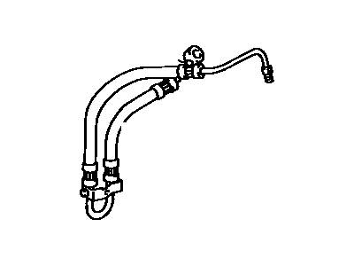 Lexus 44411-60430 Power Steering Pressure Feed Hose