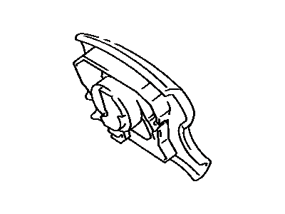 Toyota 45130-60160-01 Button Assy, Horn