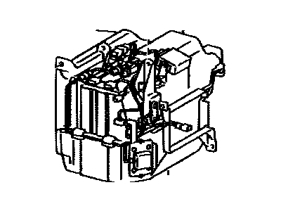 Toyota 88510-60360 Evaporator Assembly