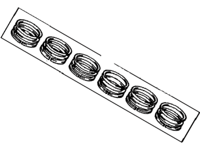 Toyota 13011-61062 Piston Ring Set