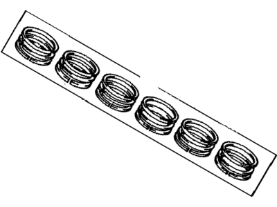 Toyota 13015-61062 Ring Set, Piston