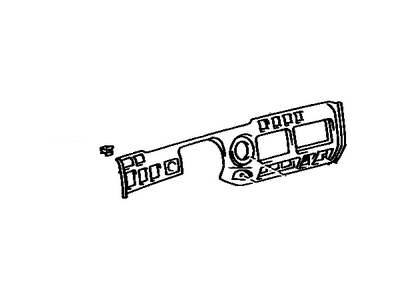 Toyota 55412-60090 Center Panel