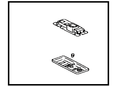 Toyota 81260-60010-B6 Map Lamp Assembly