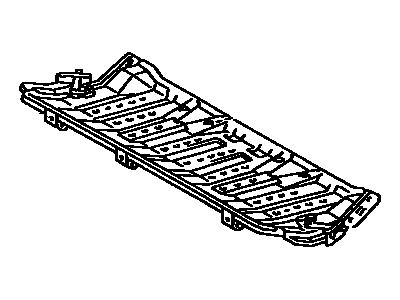 Toyota 71015-60040 Frame Sub-Assy, Rear Seat Cushion