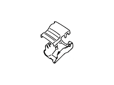 Lexus 45286-60953-C0 Cover Set,Steering Column
