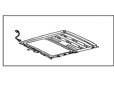 Toyota 63203-60012 Housing Sub-Assy, Sliding Roof