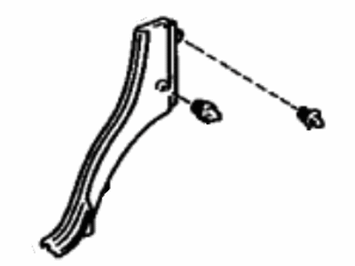 Toyota 62551-60020-E0 Quarter Pillar Trim