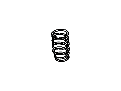 Toyota 48231-60590 Spring, Coil, Rear