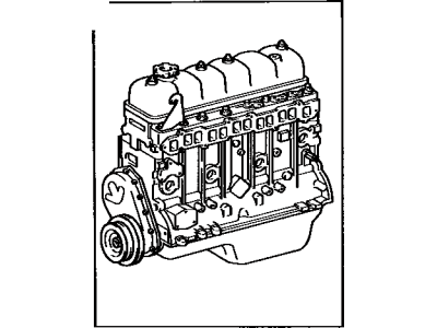 Toyota 19000-66050 Engine