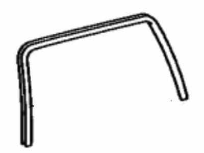 Toyota 62333-60010-03 Trim, Rear Door Opening