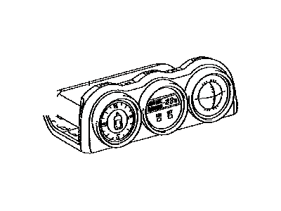 Toyota 83290-35081 Driver Info Center Module