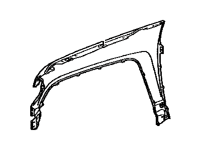 Toyota 53801-35600 Fender