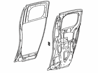 Toyota 67114-35071 Outer Panel