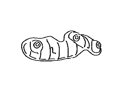 Toyota 17168-31070 Heat Shield