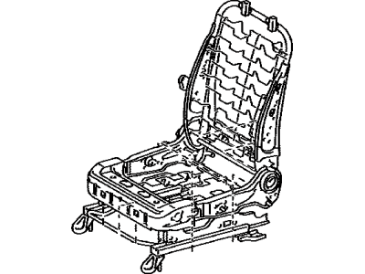 Toyota 73214-0E010 Buckle Plate