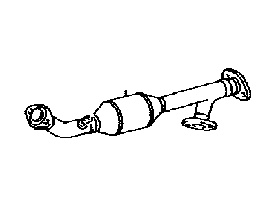 Toyota 17410-31A10 Converter & Pipe