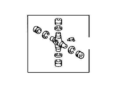 Toyota 04371-35050 Spider Kit, Universal Joint