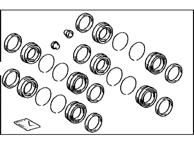 Toyota 04478-60050 Caliper Seal Kit