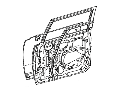 Toyota 67001-35591 Panel Sub-Assembly, Front D