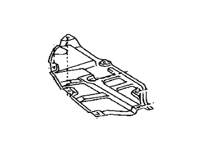 Toyota 51441-06050 Under Cover