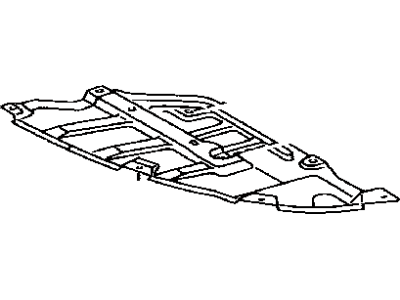 Toyota 51442-06040 Under Cover