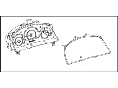 Toyota 83800-06P30 Meter Assembly, Combination
