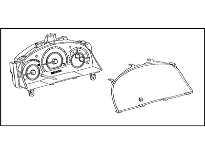 Toyota 83800-AA170 Meter Assy, Combination